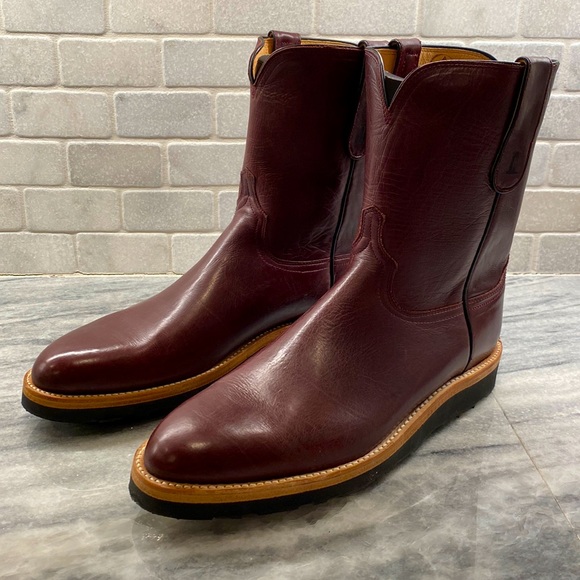 Lucchese Other - Lucchese Wedge Roper size 13. Brand new with stickers. Lucchese color wine.